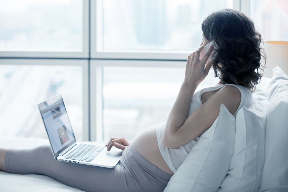 nosečnost in sevanje
