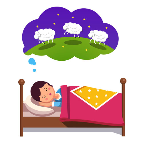 globok in zdrav spanec brez sevanja