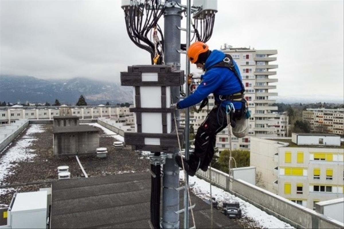 5G sevanje v Ženevi