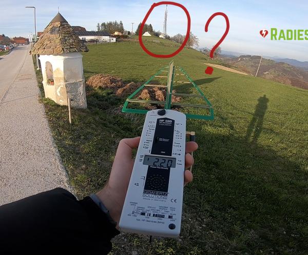 sevanje mobilne antene