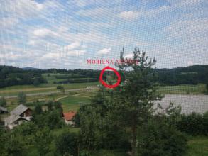 sevanje mobilnega stolpa